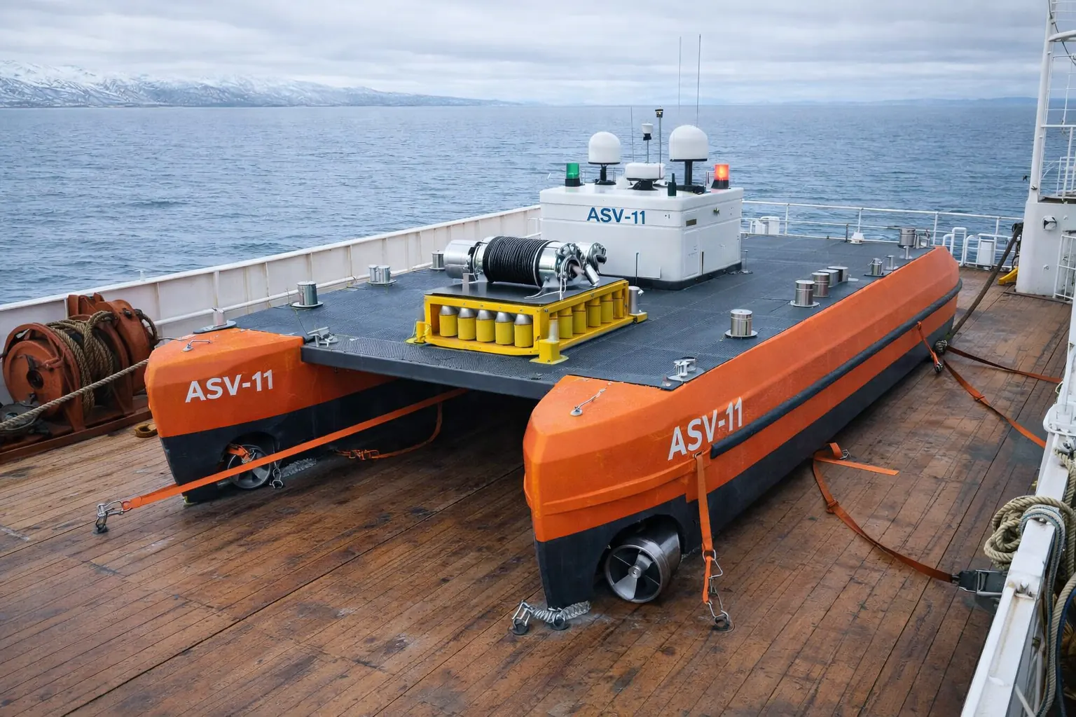 ASV-11 палуба перевозка