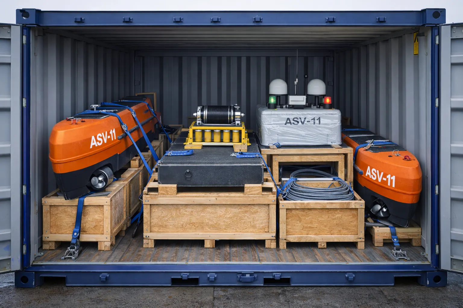 ASV-11 в контейнере